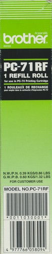 Rullo fax originale brother - rullo,