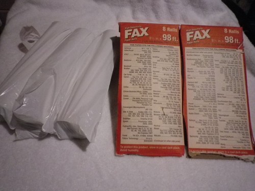 Carta termica per fax - , stampa