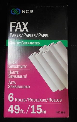 Ncr carta fax 877864 - fax, 6