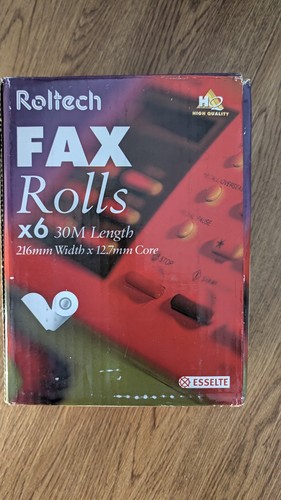 Roltech rotolo carta fax - rotolo,